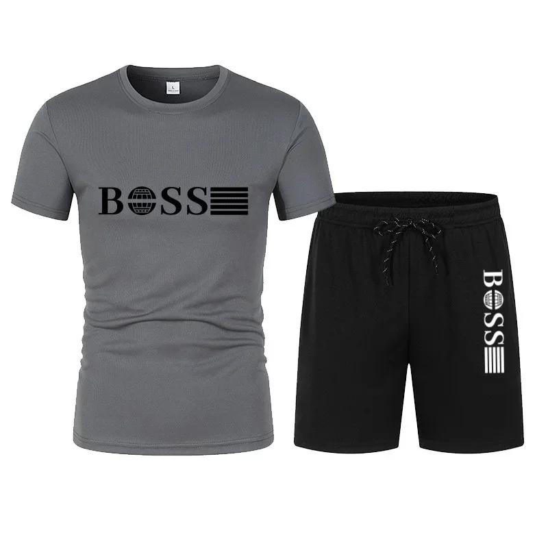 Men's summer sports outfit, 2- - Outdoor Sports Outfit ulasan dan harga