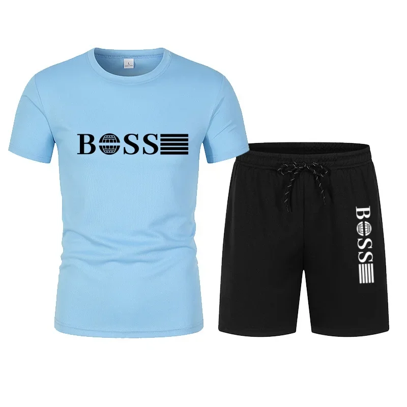 Men's summer sports outfit, 2- - Outdoor Sports Outfit ulasan dan harga