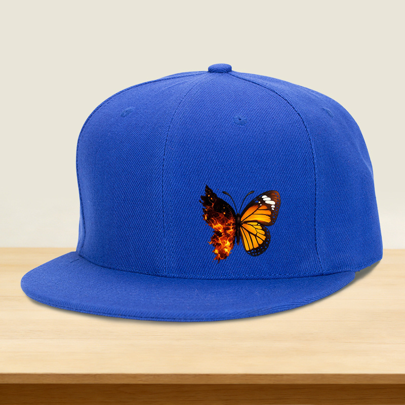 1pc Flame Butterfly Print Hip- - Outdoor Sport Festival ulasan dan harga