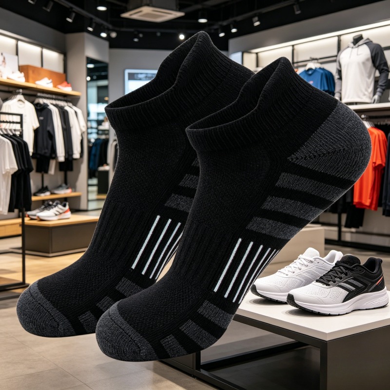 Socks Unisex Low Cut Padded An - Outdoor Sport Activity ulasan dan harga