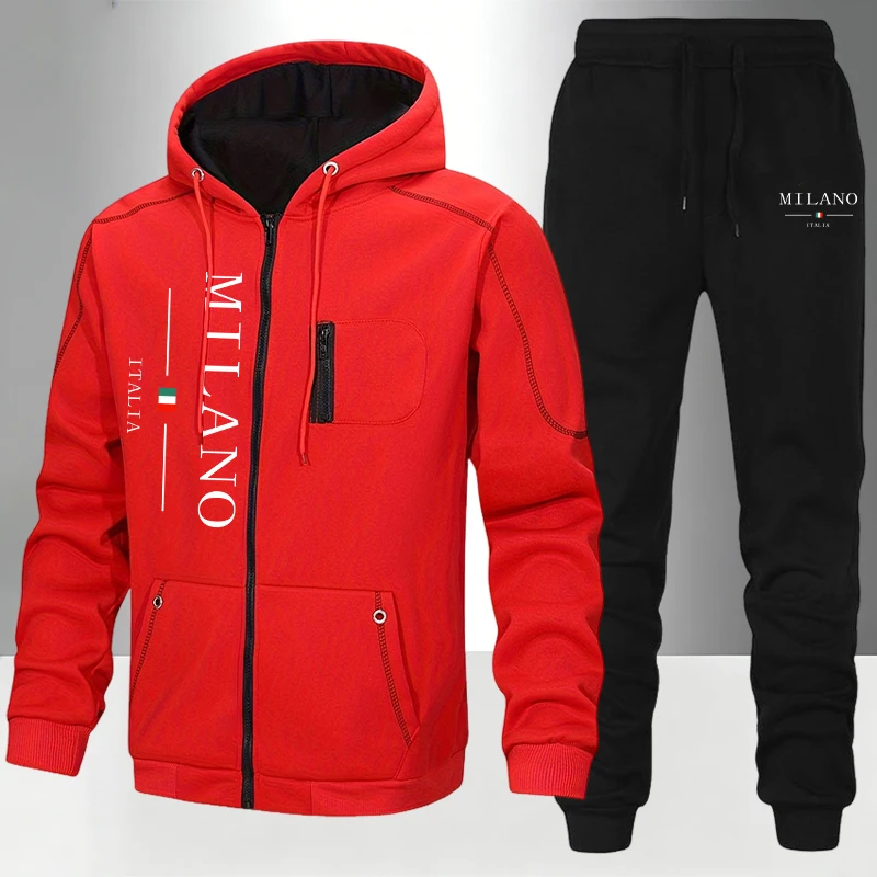 italy Fashion Men's Set/Coat/P - Outdoor Sports Outfit ulasan dan harga