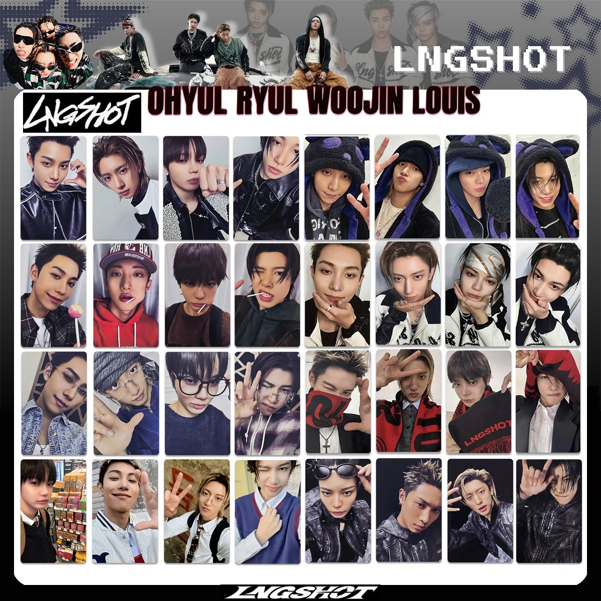 40PCS NEW KPOP Hip-hop Group,L - Outdoor Sports Accessories ulasan dan harga