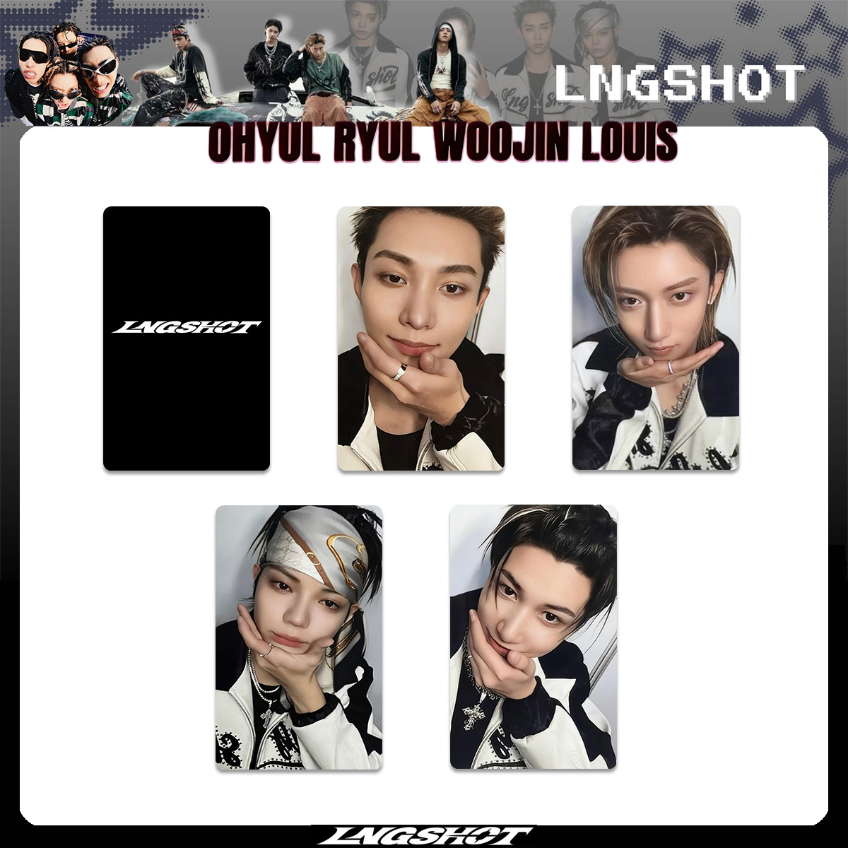 40PCS NEW KPOP Hip-hop Group,L - Outdoor Sports Accessories ulasan dan harga
