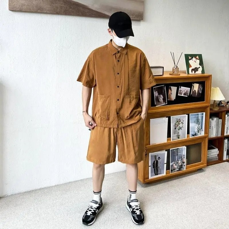 Ice Silk Cooling Fabric Men's  - Outdoor Sports Outfit ulasan dan harga