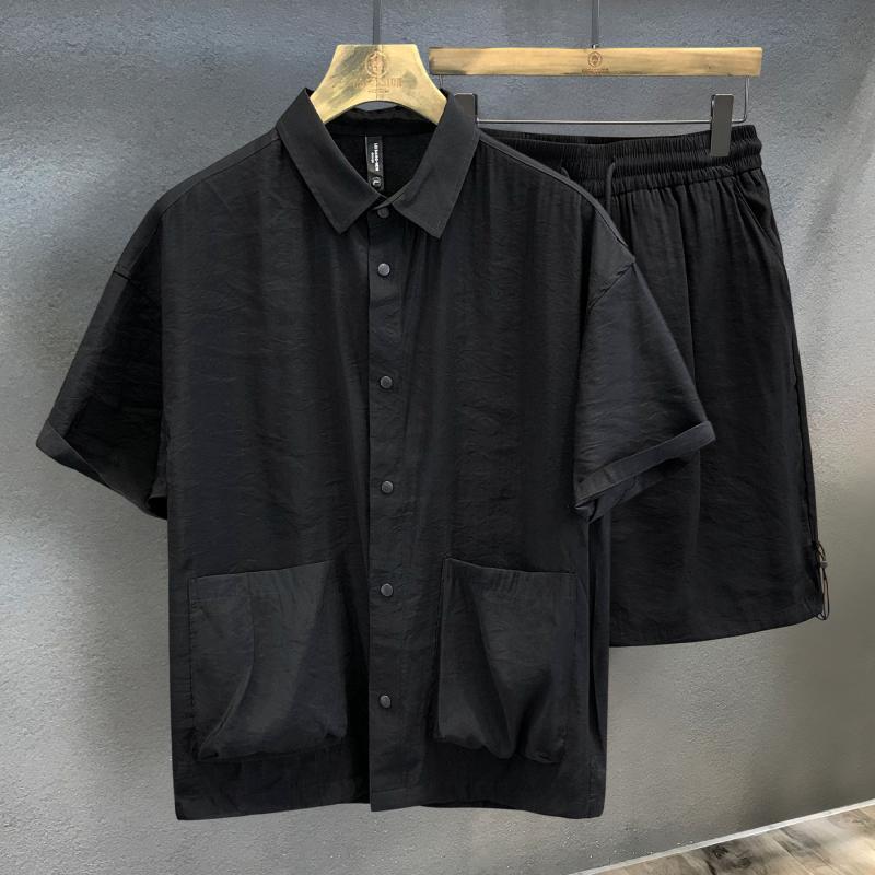 Ice Silk Cooling Fabric Men's  - Outdoor Sports Outfit ulasan dan harga