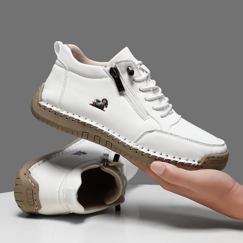 Women's Sneakers Handmade Leat - Outdoor Sports Shoes ulasan dan harga