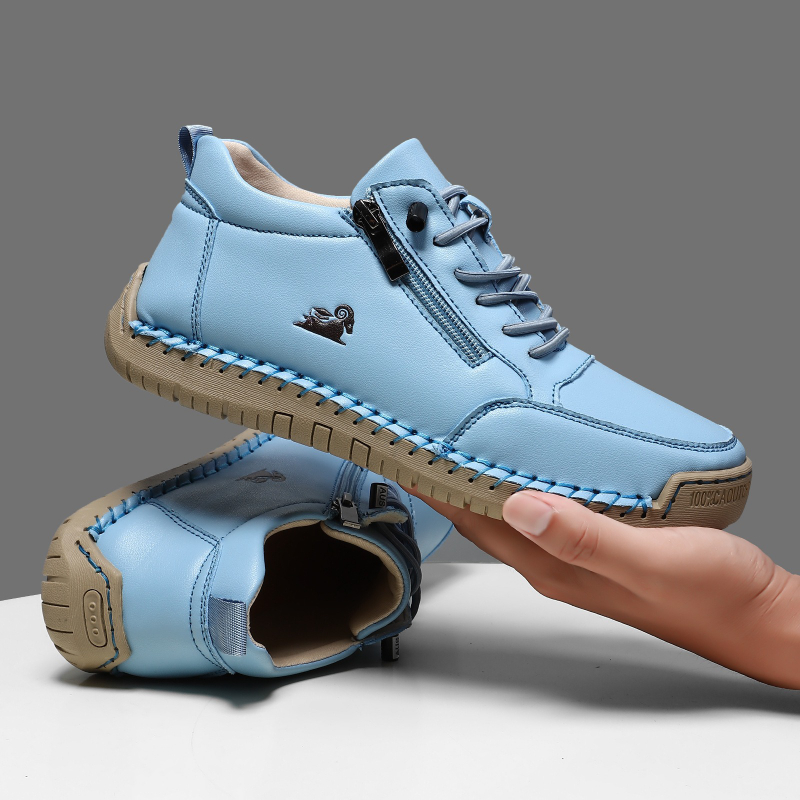 Women's Sneakers Handmade Leat - Outdoor Sports Shoes ulasan dan harga