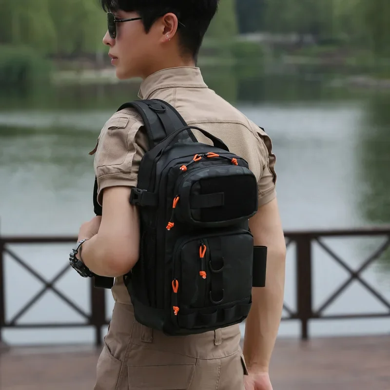 Waterproof Camo Tactical Chest - Outdoor Sport Climbing Gear ulasan dan harga